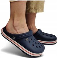 KLAPKI Damskie OGRODOWE GUMOWE Pianki buty sportowe lekkie CHODAKI basenowe