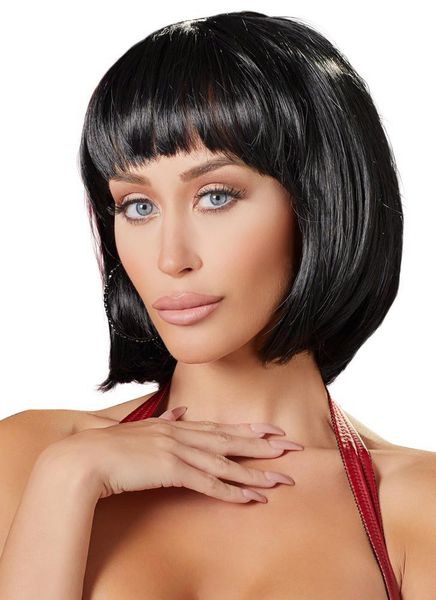 Black Bob Wig zdjęcie 3
