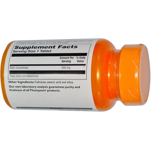 Thompson Rutin Rutyna 500 mg 60 tabletek na Arena.pl