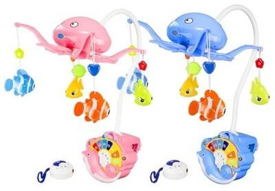 NEWMART MH265155 KARUZELKA Z PROJEKTOREM OŚMIORNICZKA niebieska zdjęcie 1