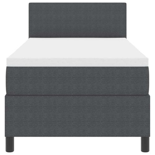 Łóżko sprężynowe Ciemnoszary i Biały 203 x 90 x 88 cm na Arena.pl