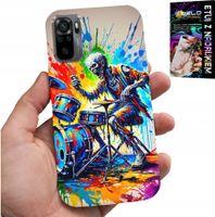 ETUI DO XIAOMI NOTE 10 / 10S - ROCK PERKUSJA BĘBNY KOŚCIOTRUP POKROWIEC