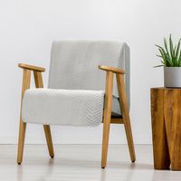 Narzuta dekoracyjna SOFIA 70x160 Eurofirany biała pikowana jodełka