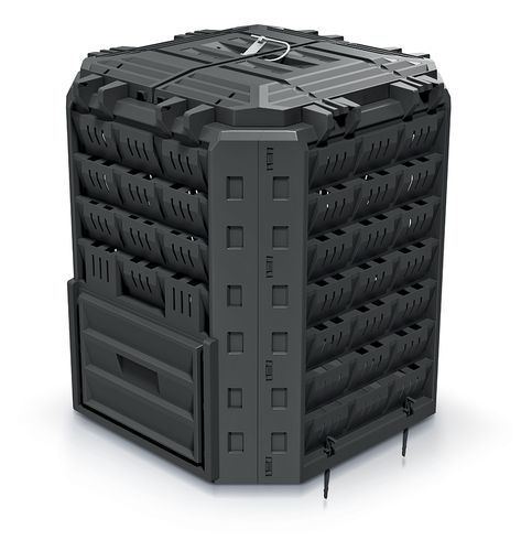 Kompostownik COMPOBOX czarny pojemność 350 L na Arena.pl