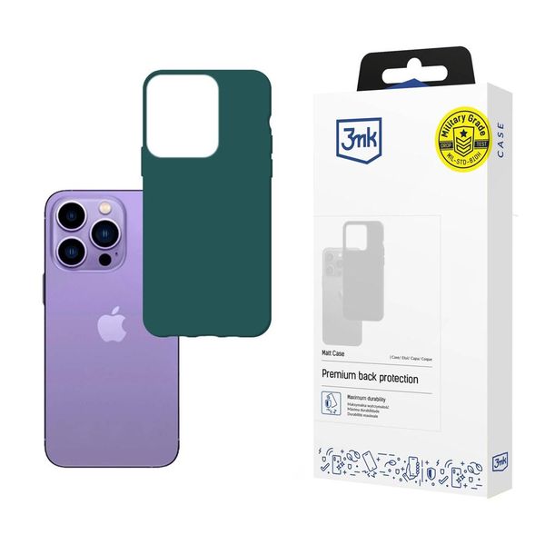 Matowe etui na Apple iPhone 14 Pro Max - 3mk Matt Case lovag zdjęcie 1