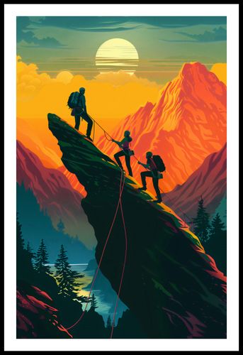 Plakat 53x81cm U Szczytu na Arena.pl