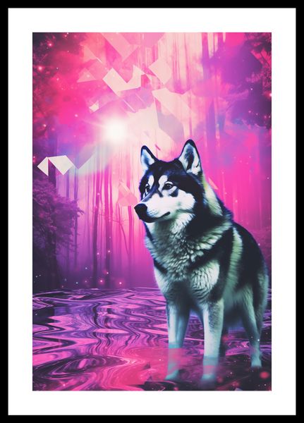 Plakat 30x45cm Wilczy Duch zdjęcie 3