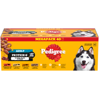 PEDIGREE® Adult Protein+ w Galaretce, 40 x 85 g