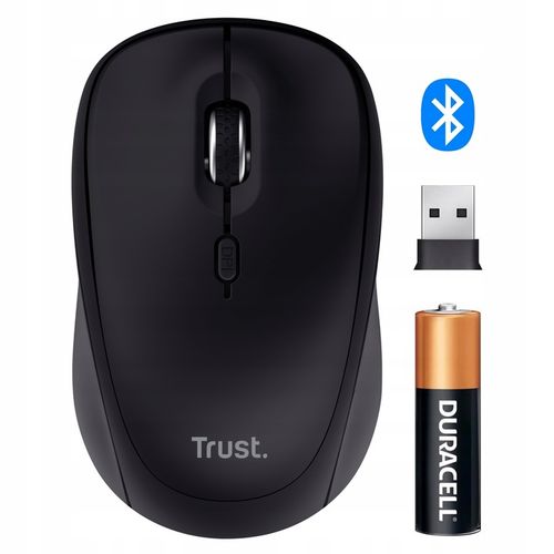 MYSZKA BEZPRZEWODOWA DO LAPTOPA BLUETOOTH + 2.4 GHz CICHA ECO KOMPAKTOWA PC na Arena.pl