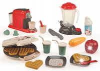 Zestaw śniadaniowy drobnego AGD Gofrownica Blender Ekspress Ecoiffier