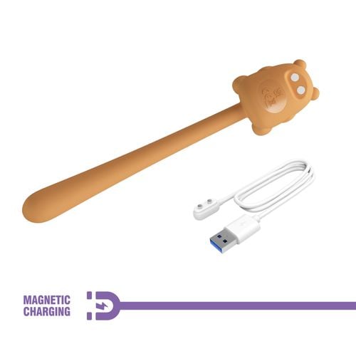 cute bear, flirting stick, 7 vibration functions, magnetic usb charging na Arena.pl
