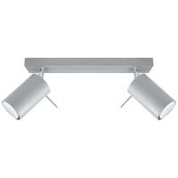 LAMPA sufitowa SL.0450 metalowa OPRAWA listwa SPOT ścienne tuby szare