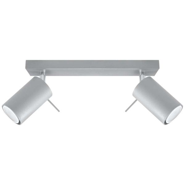 LAMPA sufitowa SL.0450 metalowa OPRAWA listwa SPOT ścienne tuby szare zdjęcie 1