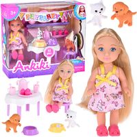ankiki lalka urodzinowa pet party - przyjęcie dla zwierząt 32ele
