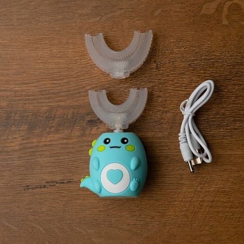 SZCZOTECZKA SONICZNA DO ZĘBÓW ELEKTRYCZNA AKUMULATOROWA DLA DZIECI 2-12 LAT na Arena.pl