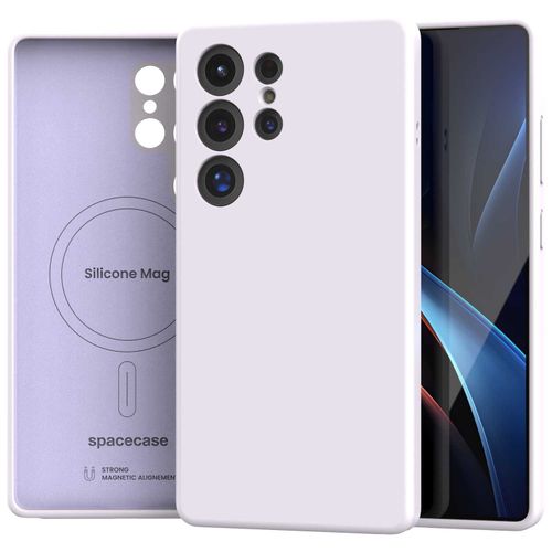 Spacecase Silicone Mag Galaxy S25 Ultra Light Purple na Arena.pl