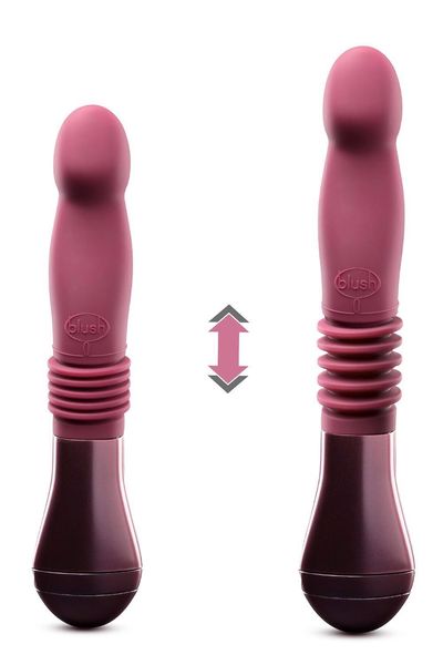 Temptasia Trixie Thrusting Dildo Wine zdjęcie 3