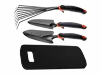 KOMPLET 4 SZT. NARZĘDZI OGRODOWYCH