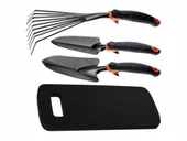 KOMPLET 4 SZT. NARZĘDZI OGRODOWYCH