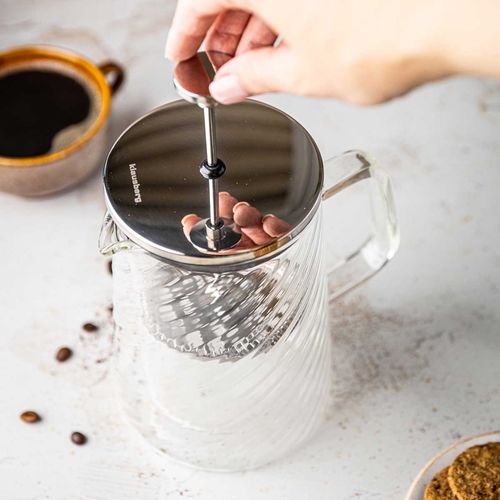 zaparzacz tłokowy do kawy/herbaty termiczny 600ml klausberg kb-7763 na Arena.pl