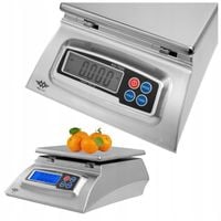 WAGA ELEKTRONICZNA SKLEPOWA KUCHENNA GASTRONOMICZNA 7kg 1g LCD SENSORWAG