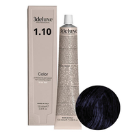 3DELUXE Farba do włosów - Niebiesko Czarny 1.10 - 100ml