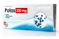 Potas 320 mg 60 kapsułek na krążenie ciśnienie skurcze