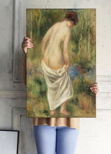 After the Bath, Pierre-Auguste Renoir - plakat 21x29,7 cm na Arena.pl