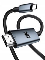 KABEL ADAPTER USB-C 3.1 HDMI 8K 60Hz MHL do Telefonu Samsung DEX Macbook 2m