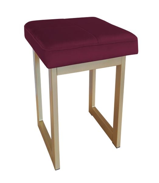 TABORET SOLID 60cm STOŁEK LOFT podstawa złota MG02 zdjęcie 1