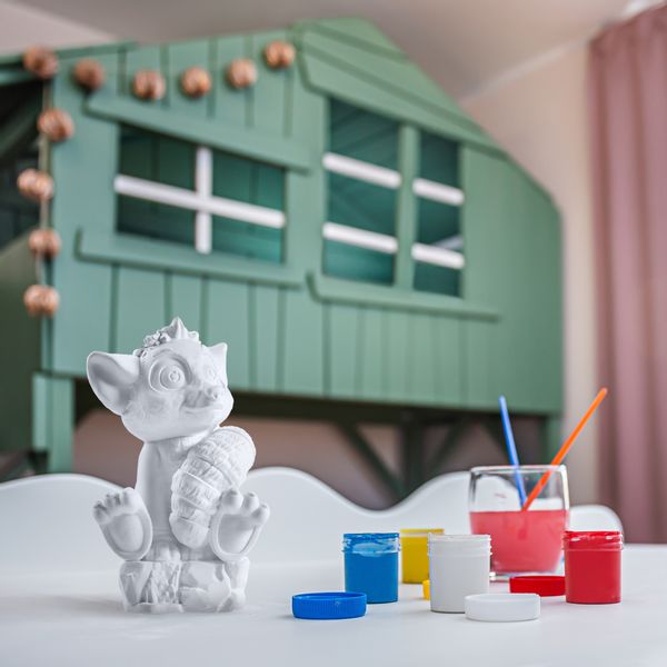 Kolorowanka 3D Lemur Figurka gipsowa zdjęcie 5