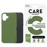 Etui CARE by PanzerGlass Fashion Case z MagSafe na iPhone 16 Plus - zielone