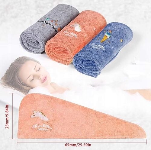 Ręcznik na Głowę Turban z Mikrofibry do Włosów x3 na Arena.pl