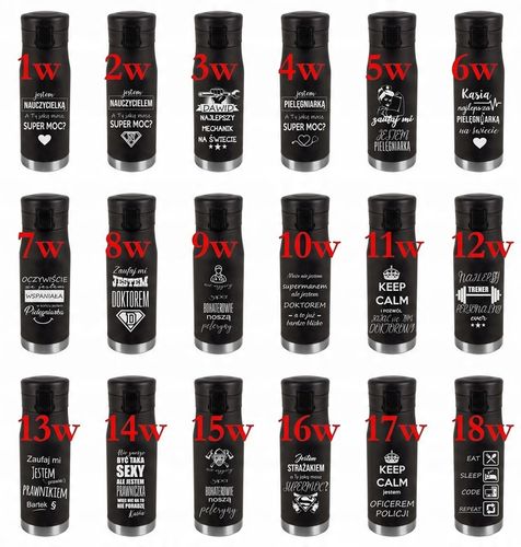 Kubek termiczny 600 ml TERMOS PREZENT szkoła biuro podróż auto TWÓJ GRAWER na Arena.pl