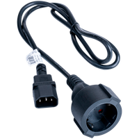 akyga kabel zasilający ak-pc-13a adapter c14 / cee 7/4 schuko przewód