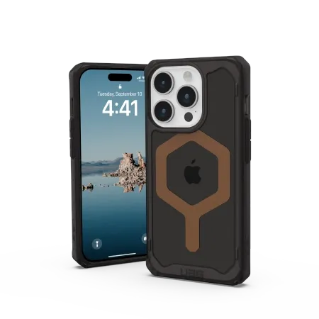 Etui UAG Plyo MagSafe do iPhone 15 Pro - czarno-brązowe na Arena.pl