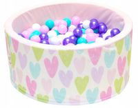 Suchy Basen z Kulkami 90x40 200 piłek bez BPA - basenik z piłeczkami WELOX