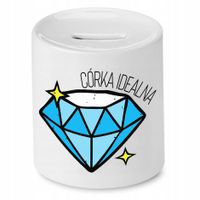 Skarbonka Dla Córki Córka Idealna Prezent Z Nadrukiem Ze Zdjęciem