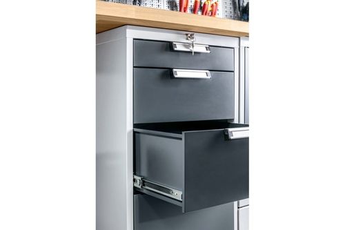 Prowadnica kulkowa H45 GTV PRO do szuflad 650 mm pełny wysuw udźwig na Arena.pl