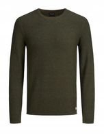 Jack & Jones PREMIUM JPRBLUCARLOS CREW NECK - Jumper - olive night XS