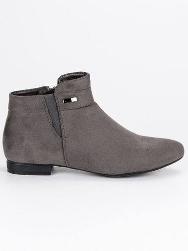 SZARE BOTKI PŁASKIE Rozmiar - 41 na Arena.pl