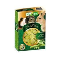 SNAKI DLA GRYZONI I KRÓLIKÓW - PŁATKI GROCHU 55GR