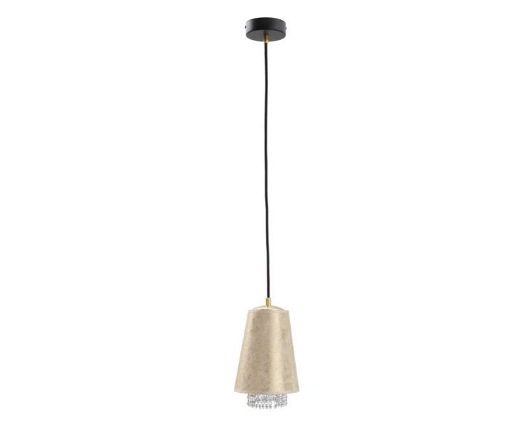 Lampa wisząca 1xE27 MOLLY CRYSTAL GOLD zdjęcie 1