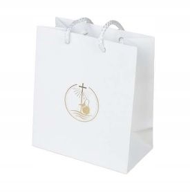 SREBRNY ŁAŃCUSZEK+MEDALIK 925 KOMUNIA CHRZEST ROCZEK DLA DZIEWCZYNKI GRAWER na Arena.pl