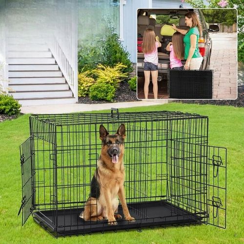 Klatka dla psa kennelowa metalowa Kojec transporter dla zwierząt na Arena.pl