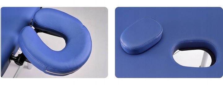 ŁÓŻKO STÓŁ DO MASAŻU SKŁADANY ALUMINIOWY 3 SEGMENTY ADELE PIANKA 5CM HABYS zdjęcie 7