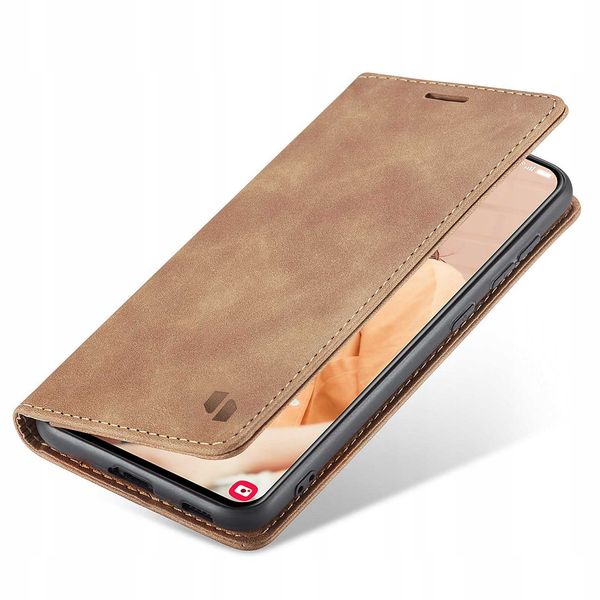 Spacecase Wallet Galaxy S21 Fe Light Brown zdjęcie 5