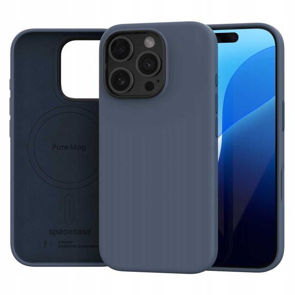 Spacecase Pure Mag Iphone 16 Pro Dark Blue zdjęcie 4
