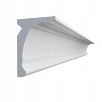 Listwa karniszowa LED 2m DLO26 10cm x 7cm maskownica osłona szyny ozdobna