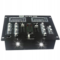 MIKSER ANALOGOWY 2-KANAŁOWY INTERFEJS AUDIO Bluetooth USB SD crossfader